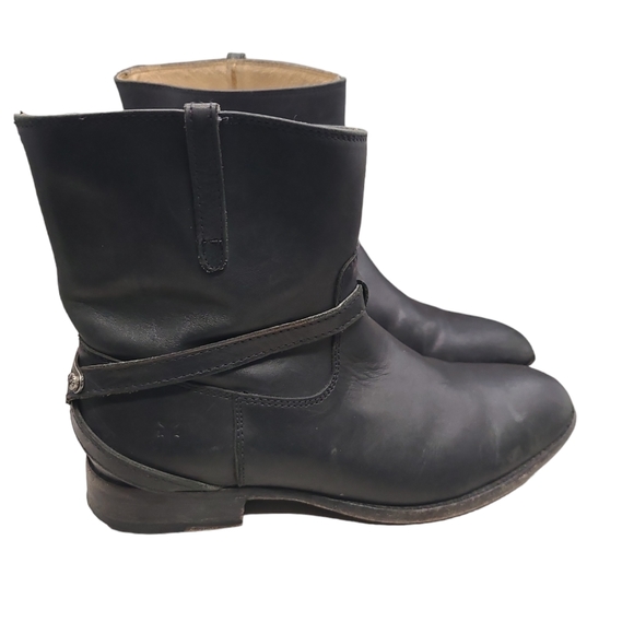 Frye black leather boots size 9 - Picture 11 of 15